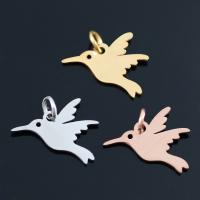 Stainless Steel Animal Pendants Bird polished fashion jewelry & for woman Sold By Bag