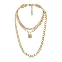 Multi Layer Necklace, Tibetan Style, with 3.93 lnch extender chain, plated, different styles for choice & for woman, more colors for choice, Length:Approx 21.65 Inch, Sold By PC