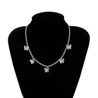 Zinc Alloy Jewelry Necklace with 1.96 lnch extender chain plated for woman Length Approx 13.78 Inch Sold By PC