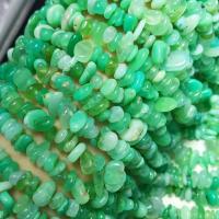 Jade Beads, Australien Jade, Nuggets, du kan DIY, grøn, Solgt Per 38 cm Strand