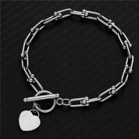 Bijoux bracelet en acier inoxydable, bijoux de mode & pour femme, plus de couleurs à choisir, Vendu par PC