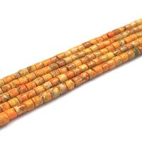Impression Jasper Beads, Rondelle, polished, DIY, more colors for choice, 4x4mm, Length:38 cm, Sold By PC