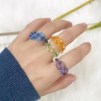 Ring Finger żywicy, żywica, 4 sztuki & biżuteria moda & dla obu płci, sprzedane przez Ustaw