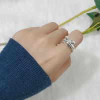Cink Alloy Otvorena prst prsten, pozlaćen, modni nakit & bez spolne razlike, Prodano By PC