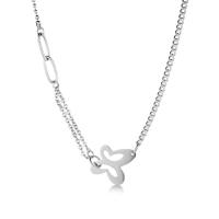 Titanium Steel Necklace, with 1.96 lnch extender chain, polished, different size for choice & for woman, Sold By PC