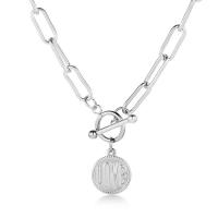 титан Свитер ожерелье, полированный, разный размер для выбора & Мужский, продается PC