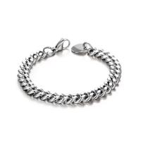Titanium Steel Bracelet & Bangle, polished, Unisex & different size for choice & different styles for choice, Sold By PC