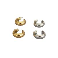 Brass Stud Earring, plated, for woman, more colors for choice, 5x13mm, Sold By Pair