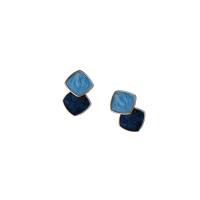 Zinc Alloy Drop Earrings fashion jewelry & for woman & enamel nickel lead & cadmium free Sold By Pair