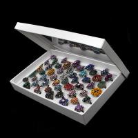 Strass Ringe, Zinklegierung, Einstellbar & für Frau & mit Strass, gemischte Farben, 200x200x30mm, 50PCs/Box, verkauft von Box