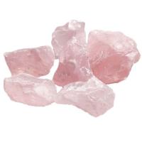quartzo rosa enfeites, Irregular, naturais, rosa, vendido por PC
