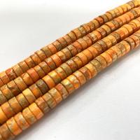 Impression Jasper Beads Rondelle polished DIY Length 38 cm Sold By PC