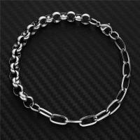 Stainless Steel Jewelry Bracelet, fashion jewelry & Unisex & different size for choice, more colors for choice, Sold By PC