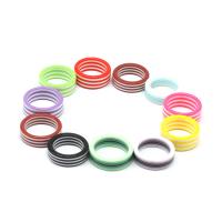 Resin Finger Ring, for woman, multi-colored, 200x200x30mm, 100PCs/Bag, Sold By Bag