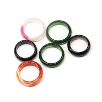 Resin Finger Ring, for woman, multi-colored, 200x200x30mm, 100PCs/Bag, Sold By Bag