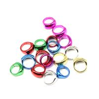 Zinc Alloy prst prsten, Zinek, unisex, smíšené barvy, 200x200x30mm, Otvor:Cca 1mm, 100PC/Bag, Prodáno By Bag
