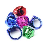Zinc Alloy prst prsten, Zinek, unisex, smíšené barvy, 200x200x30mm, Otvor:Cca 1mm, 100PC/Bag, Prodáno By Bag