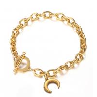 Stainless Steel Jewelry Bracelet Moon fashion jewelry & for woman Sold By PC