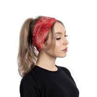 Headband, Polyester, for woman, more colors for choice, 240x110mm, Sold By PC