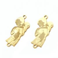 Stainless Steel Connector, Mother and Baby, more colors for choice, 23x11x1mm, Sold By PC