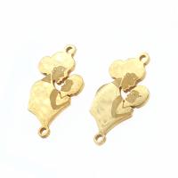 Stainless Steel Connector, Mother and Baby, more colors for choice, 20x19x1mm, Sold By PC