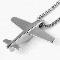 Stainless Steel Pendants 316L Stainless Steel Airplane plated with letter pattern & for woman & hollow Sold By PC