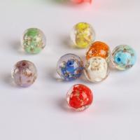 Gold Sand Lampwork Beads, DIY, more colors for choice, 12mm, Hole:Approx 2mm, Sold By PC
