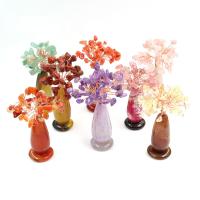 Rich Tree Decoration, Quartz, handmade, more colors for choice, 80x23mm, Sold By PC