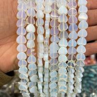 Perles de pierres précieuses mixtes, Pierre naturelle, coeur, poli, DIY, plus de couleurs à choisir, 10x4mm, 39PC/brin, Vendu par 38 cm brin