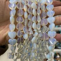Mischedelstein Perlen, Naturstein, Herz, poliert, DIY, keine, 14x5mm, 28PCs/Strang, verkauft per 38 cm Strang