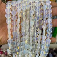 Perles de pierres précieuses mixtes, Pierre naturelle, coeur, poli, DIY, plus de couleurs à choisir, 10x4mm, 38PC/brin, Vendu par 38 cm brin
