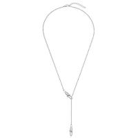 Stainless Steel Jewelry Necklace, fashion jewelry & for woman, more colors for choice, Sold By PC