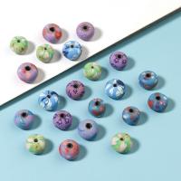 Polymer Clay Beads Round stoving varnish & DIY  Sold By Bag