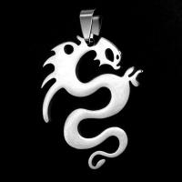Stainless Steel Pendants Dragon original color Sold By PC