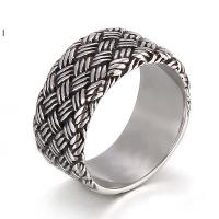 Stainless Steel Finger Ring for Men, fashion jewelry & different size for choice & for man, blue and yellow, Sold By PC