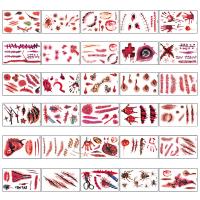 PVC Plastic Tattoo Sticker water transfer painting Sold By Set