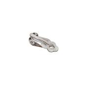 Stainless Steel Clip On Earring Finding, plated, 14x19mm, 100PCs/Lot, Sold By Lot