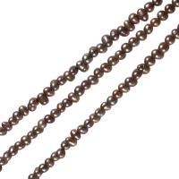 Barok ferskvandskulturperle Beads, Ferskvandsperle, grå, klasse A, 6-7mm, Hole:Ca. 0.8mm, Solgt Per 14.5 inch Strand