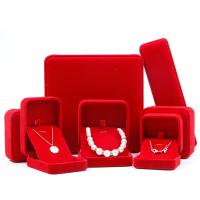 Κοσμήματα Gift Box, Κουτί βελούδου, διαφορετικό μέγεθος για την επιλογή, περισσότερα χρώματα για την επιλογή, Sold Με PC