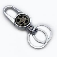 Tibetan Style Key Clasp, Unisex, more colors for choice, 95x30mm, Sold By PC
