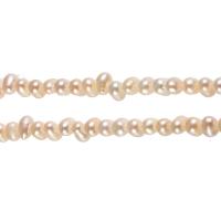 Cultured Rice Freshwater Pearl Beads, natural, pink, Grade A, 7-8mm, Hole:Approx 0.8mm, Sold Per 15 Inch Strand