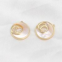 Brass Jewelry Pendants with Shell Round golden Sold By PC
