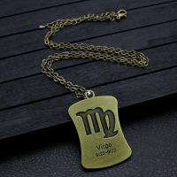 Zinc Alloy Jewelry Necklace with 1.96 extender chain plated Unisex nickel lead & cadmium free Length Approx 20.08 Inch Sold By PC