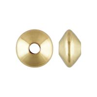 Gold-filled perla, Rondella, 14K oro pieno & formato differente per scelta, assenza di nichel,piombo&cadmio, Venduto da PC