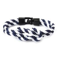 Bijoux bracelets de mode, alliage de zinc, avec corde en nylon, unisexe, plus de couleurs à choisir, Longueur:Environ 8.27 pouce, Vendu par PC