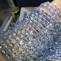 Perles de Quartz clair naturel, poli, DIY & transparent & facettes, 8mm, Vendu par Environ 15 pouce brin
