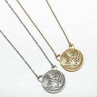 Stainless Steel Jewelry Necklace plated fashion jewelry & for woman Sold By PC