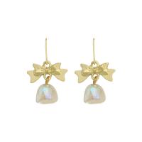Crystal Earrings Zinc Alloy with Crystal gold color plated & for woman Sold By Lot