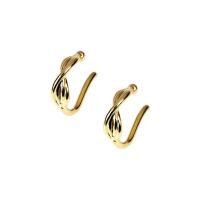 Fashion Earring Cuff and Wraps, Brass, plated, fashion jewelry & for woman, more colors for choice, nickel, lead & cadmium free, 4x14x17mm, Sold By Pair