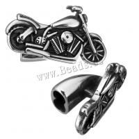 Stainless Steel Leather Band Clasp Findings Motorcycle blacken Approx Sold By Lot